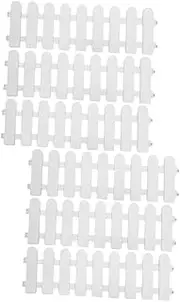 SUPVOX Pet Breeding Fences 6 Pcs Plastic Garden Fence Outdoor Tortoise Enclosure Small Animals Barrier Sunlight Grazing Area Effortless Setup