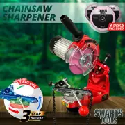 Swarts Tools Chainsaw Sharpener 350W Alloy Chain Saw Electric Grinder Bench Tool