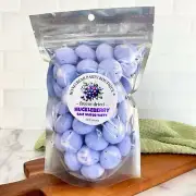 Freeze Dried Huckleberry Salt Water Taffy - Freeze Dried Candy Bites