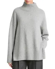 Vince Dropped Shoulder Turtleneck Sweater