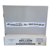 Adjust-A-Wings Defender Large White Reflector + DE Hellion Lamp Holder