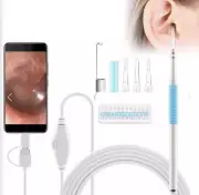 I96 3 In 1 USB Ear Scope Inspection HD 0.3MP Camera Visual Ear Cleaner Android