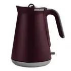 Morphy Richards Aspect 1.5L Electric Pot Water Kettle w/ BLK Chrome Base Maroon