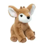 Douglas Toys Super Fernie Soft Fawn Plush Stuffed Animal, 12" sitting