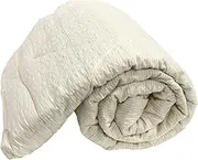 Romance Kosugi Cotton Futon, Single Size, Made in Japan, Seersucker, Skin-Friendly, 100% Cotton Material, Green