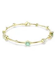 Swarovski Constella White & Green Crystal Flex Bracelet