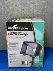 Lumark Falcon Small Floodlight 70W in Bronze by Cooper Lighting