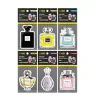 6 x Car Air Freshener Perfume Bottle Series Vanilla Lemon Scent Hanging Car Home