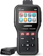 [LAUNCH] CR629 OBD2 Diagnostic Tool Oil LWS Service Reset, Airbag ABS Engine Diagnostic, Steering Angle Sensor Service Reset, Actuator Test, 9 Languages German Includes Free Software Update