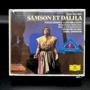 Saint-Saens SAMSON ET DALILA Barenboim Domingo Obraztsova [DG 2 CD Set] SEALED