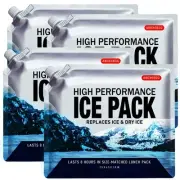 Reusable Ice Packs for Coolers Long Lasting Freezer Packs for Cooler Bag Back...