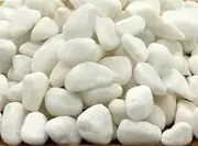 GZZYPZ White pebbles, 0.9cm-1.2cm Natural Decorative Polished Stone, Plant River stone, Home DIY decoration, Aquarium gravel, vase filler, Fairy garden, landscape outdoor stone