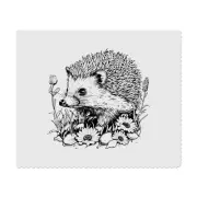 2 x 'Hedgehog with Flowers' Lens Cleaning Cloths (LC00027404)