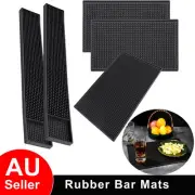 Rubber Bar Mats Work Station Mat for Salon Resistant Pad for Styling Hair Dryer
