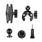 Motorcycle Accessories Kit Camera Handlebar Mount holder for Gopro hero 13 12 11