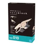 【W先生】KAWADA 河田積木 NANOBLOCK NBM-010 藍鯨骨架模型 微型積木