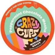Flavored Coffee for Keurig K-Cup Machines, Peppermint Chocolate Mocha, Hot or...