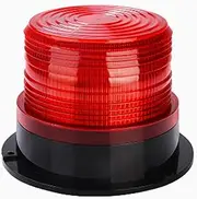 Boxonly Warning Light Red LED Emergency Safety Flashing Warning Lamp Factories Transportation Machinery Industry Engineering Car Light School Buses Alarm Lamp 220V
