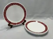 6pc Corelle Bandhini Dinner Plates, 10.25”, Made In USA, A2132