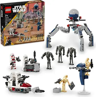 電積系 樂高 LEGO 75372 複製人士兵&戰鬥機器人Battle Pa Star Wars
