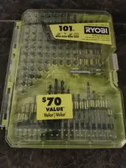 Ryobi ~ 101 Piece Drill And Driver Bit Set ~ A981013 ~ NEW