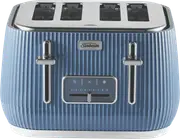 Sunbeam 4 Slice Toaster Radiance Collection Blue