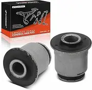 A-Premium Control Arm Bushing Replacement for Chevy Trailblazer 2002-2009 SSR GMC Envoy Isuzu Ascender Saab 9-7x Front Upper, A Set of 2