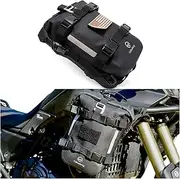 Odinsberg Waterproof Motorcycle Tail Bag 7L Motorcycle Dry Bag Crash Bar Bags used as Motorcycle Luggage Bag Sissy Bar Bag Back Seat Saddle Bag Rack Fender Bag Pouch Dirt Bike Pack for Moto Enduro ATV
