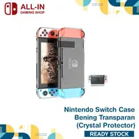 在飛比找蝦皮購物優惠-Nintendo Switch Case 透明透明水晶保護貼