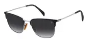 David Beckham DB 7094/G/S Asian Fit TI7/9O Men's Sunglasses Black Size 57