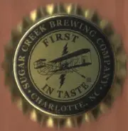 USA Plastic Lined Beer Crown Bottle Cap: Sugar Creek Brewing (R)