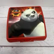 New Tupperware Kung Fu Panda Lunch Set - Sandwich & 16 oz Tumbler Red