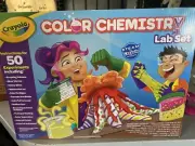crayola color chemestry lab set. Brand New In Box Instructions For 50 Experiment