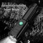 Lots of 2 bright rechargeable Multi-function Flash Light outdoor torch Light