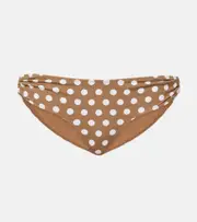 [Marysia] Marysia Coronada polka-dot bikini bottoms AU 18 brown