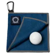 New T.A.G. Golf Towel Sidekick - Blue