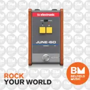 TC Electronic JUNE-60 V2 Chorus Effects Pedal - Brand New - Belfield Music