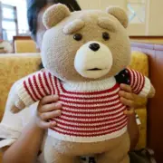 Movie Teddy Bear C Plush Toys soft Stuffed Animals Plush 45cm