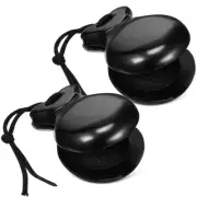 Spanish Castanets Wooden Pair Toddler Wedding Percussion Instruments for Adults