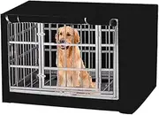 Small Dog Crate Cover - Pet Kennel Protector,Dustproof Waterproof Dogs Crate Cover for Home, Indoors and Outdoors, Travel, Apartment