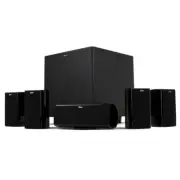 Klipsch HD-THEATER-600 5.1 Channel Compact Speaker Home Theater System (Black)