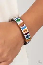 Paparazzi Textile Trendsetter MULTI Urban Bracelet!