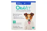 OraVet 3 Pack Small Dogs Dental Hygiene Chews for Dogs 4.5-11kg Merial