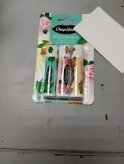ChapStick Lip Balm 0.15 Ounce 3 Pack. Mint Tea, Rose Water, And Almond Oil.