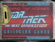 STAR TREK THE NEXT GENERATION "BEHIND THE SCENES" 1 of 50,000 SET! (1993) SKYBOX