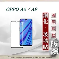 在飛比找PChome24h購物優惠-OPPO A5 / A9 (2020) 2.5D滿版滿膠 彩