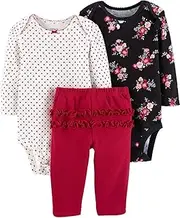 [Carter's] Baby Girls' 3 Piece Holiday Character Set