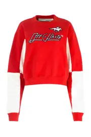 Printed pullover XXS,XS Red