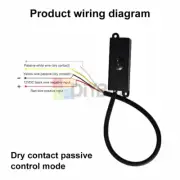 Switch Relay Dry Contact Normally Open Infrared Motion Sensor Switch 3-5 m 12V