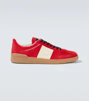 [Valentino Garavani] Valentino Garavani Upvillage suede sneakers AU 12 red